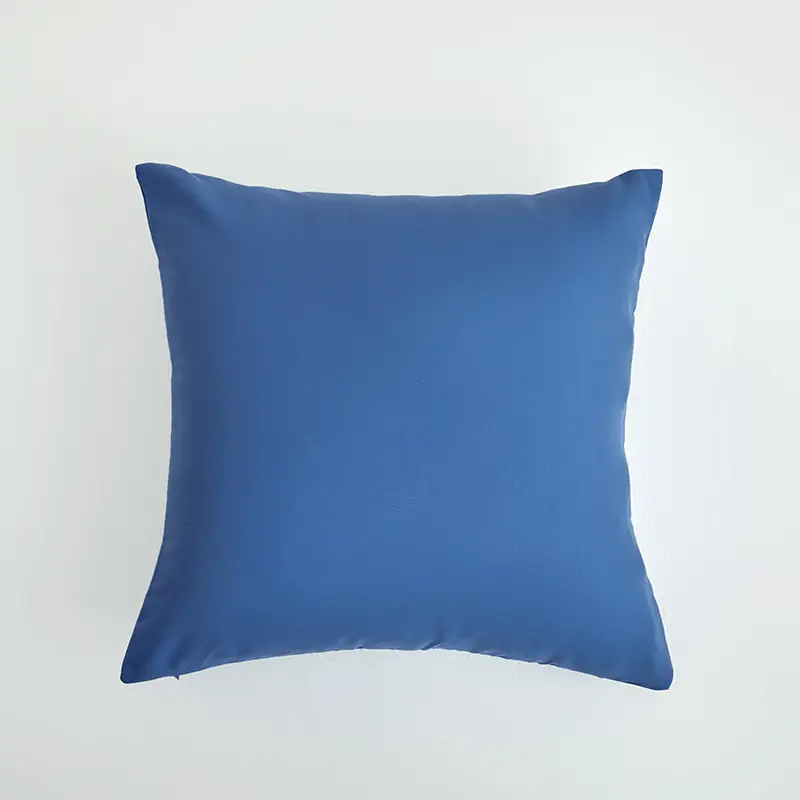Blue Brushed Modern Living Room Pillowcase - Image 17