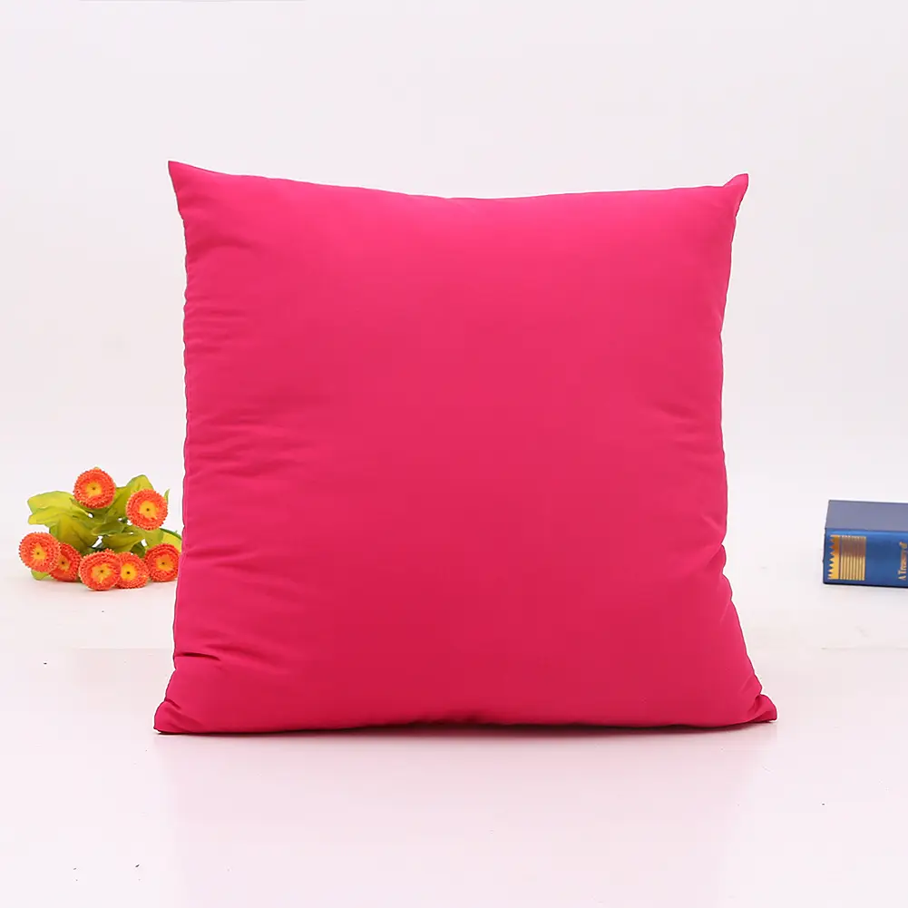 Blue Brushed Modern Living Room Pillowcase - Image 7