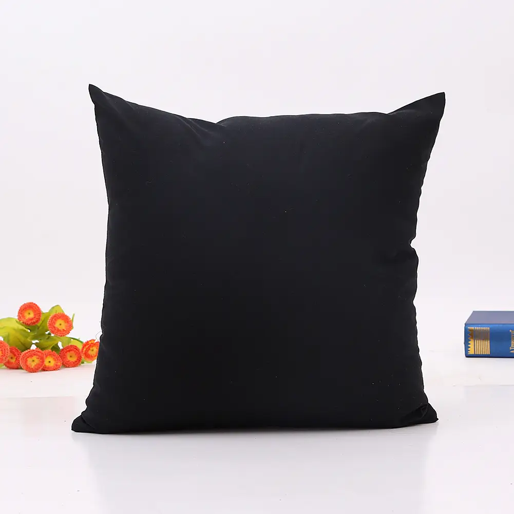Blue Brushed Modern Living Room Pillowcase - Image 8