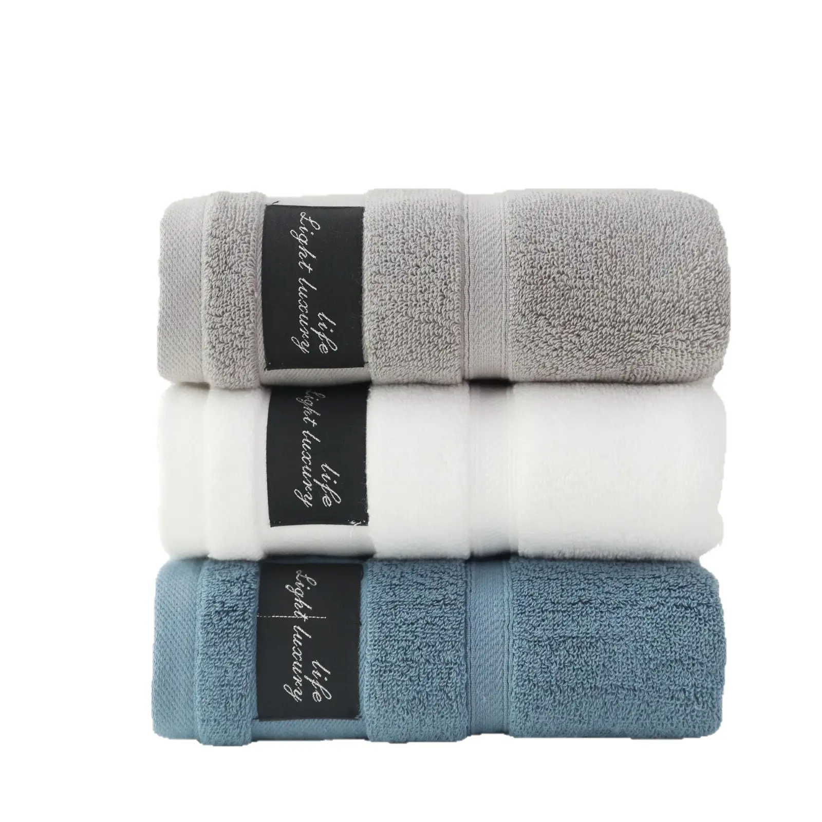 Pure Cotton Adult Face Towel Class A Thickened Soft Absorbent - Image 8