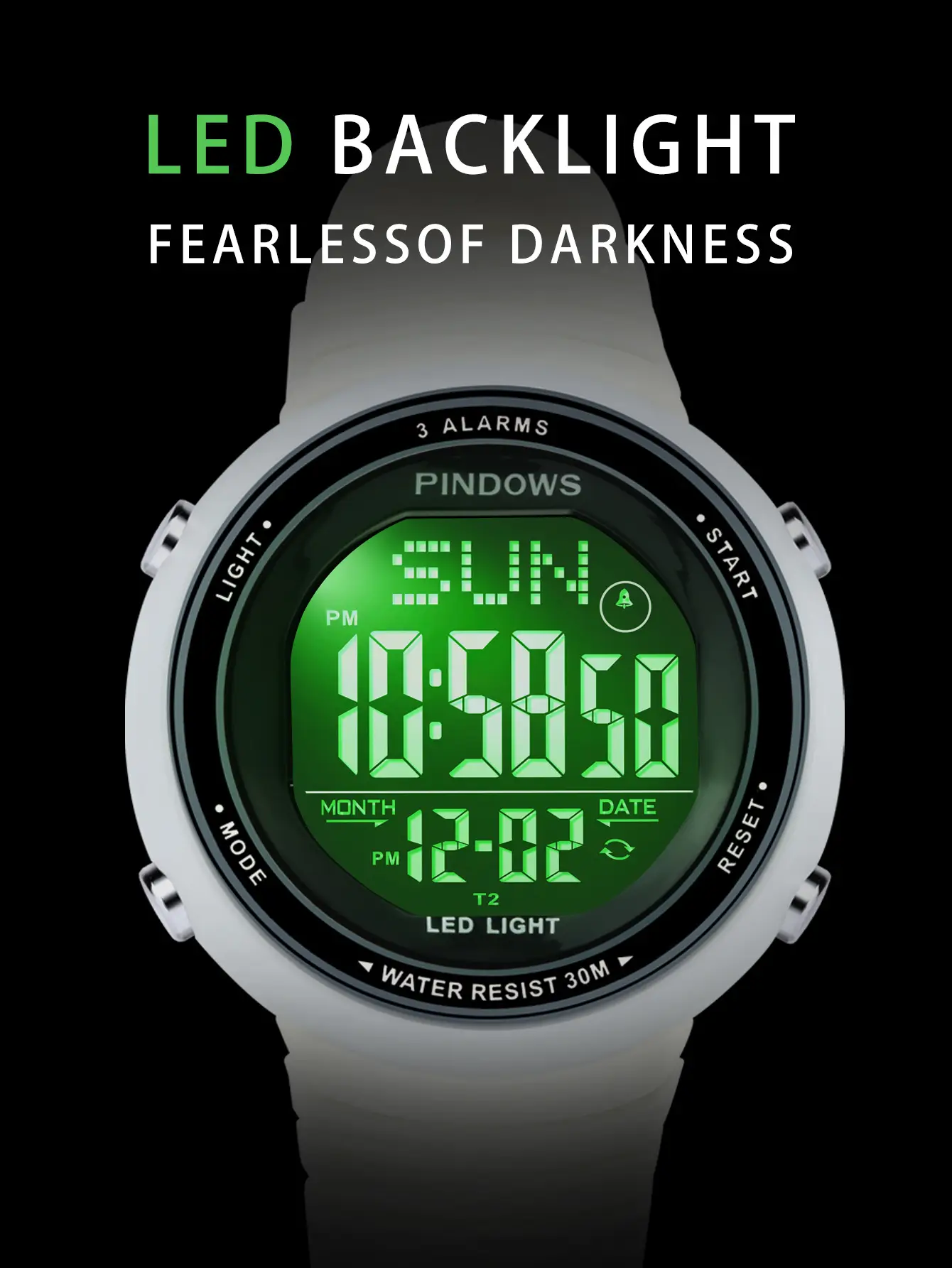 Pink Digital Couple Watches 10:58 Display — feature 11