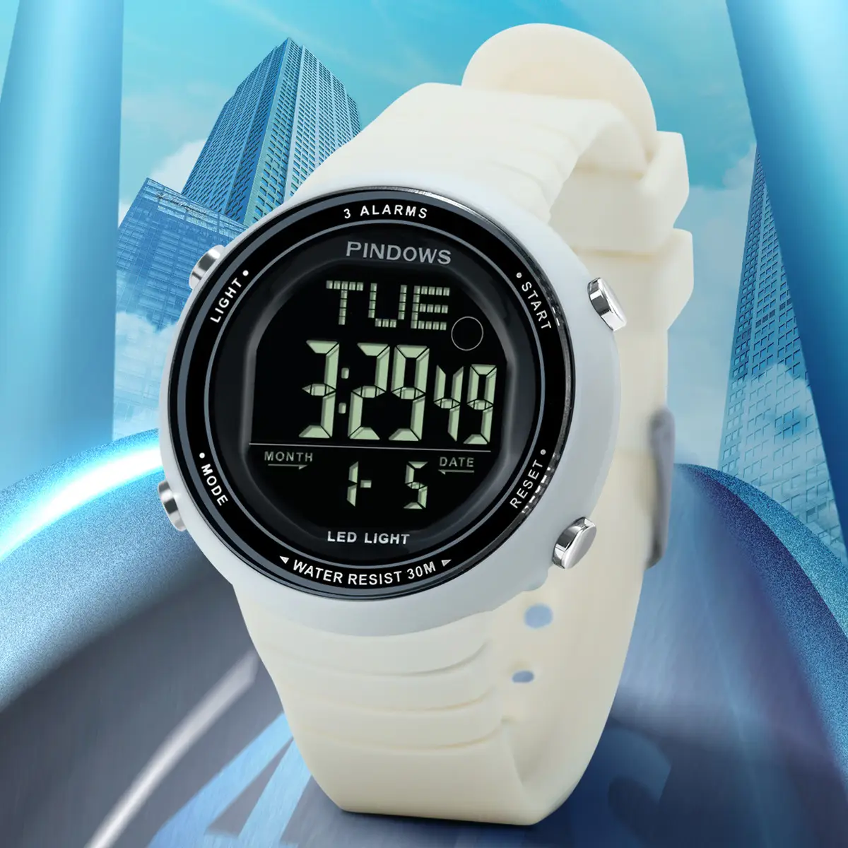 Pink Digital Couple Watches 10:58 Display — feature 15