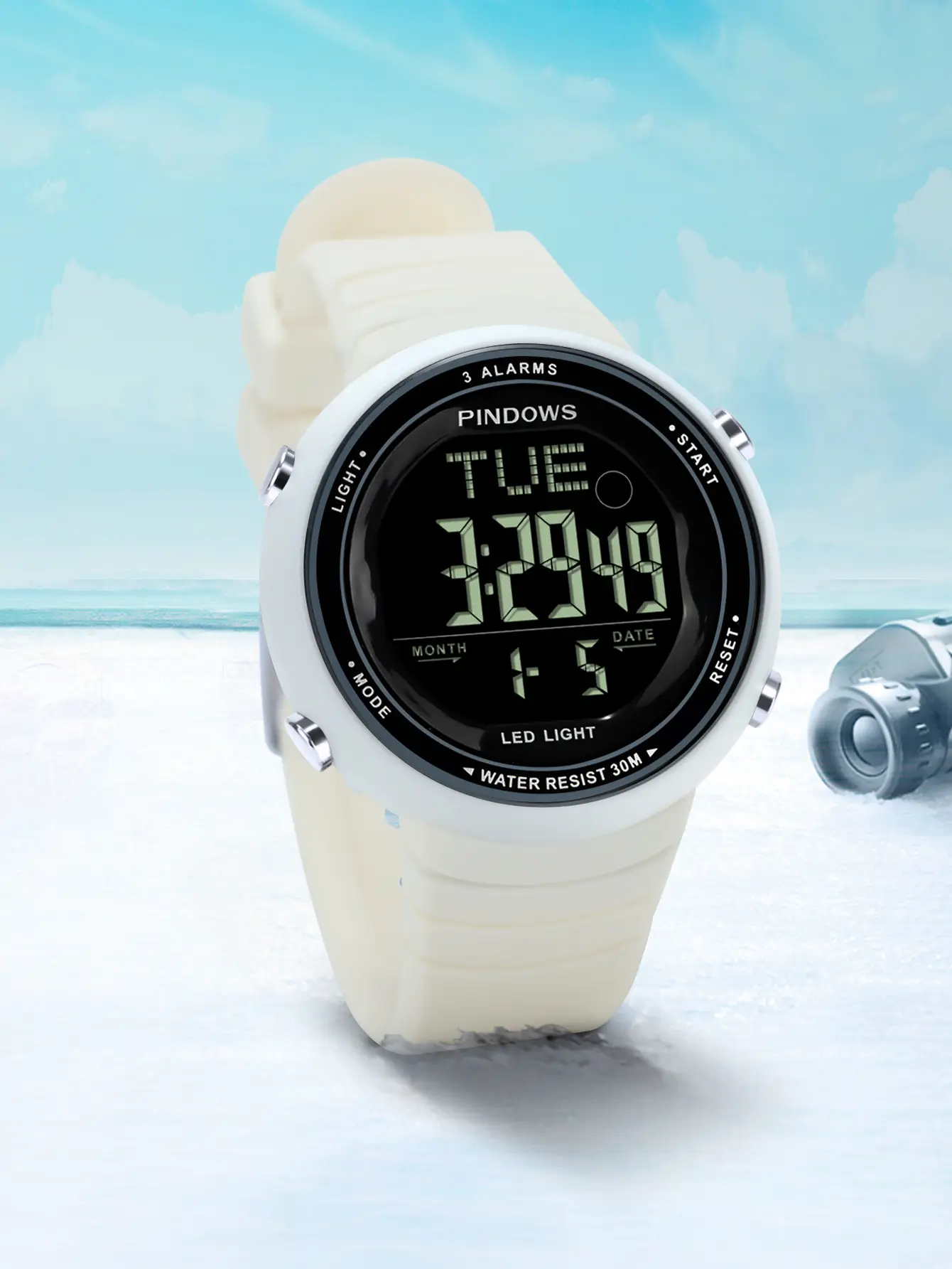 Pink Digital Couple Watches 10:58 Display — feature 17