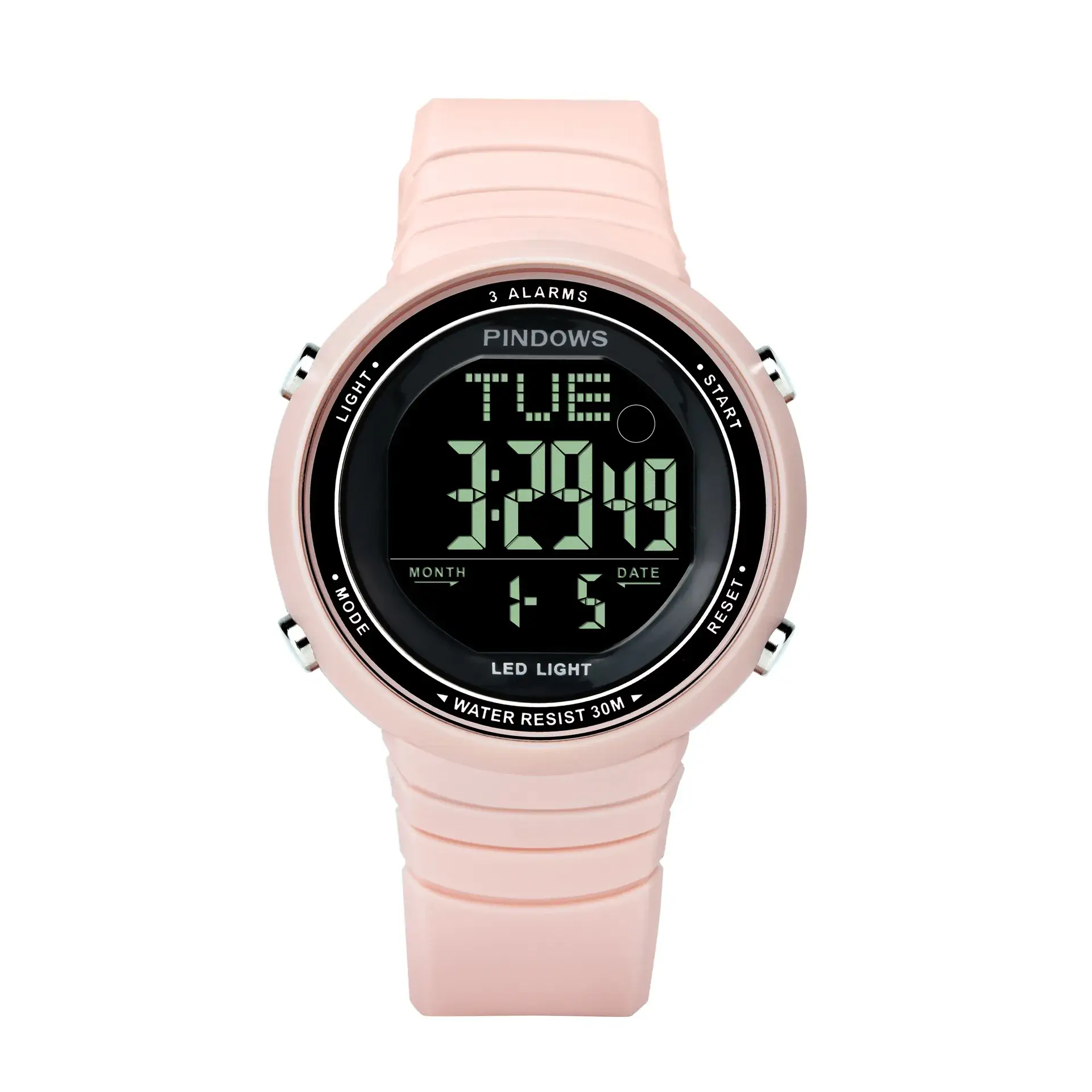 Pink Digital Couple Watches 10:58 Display - Image 8