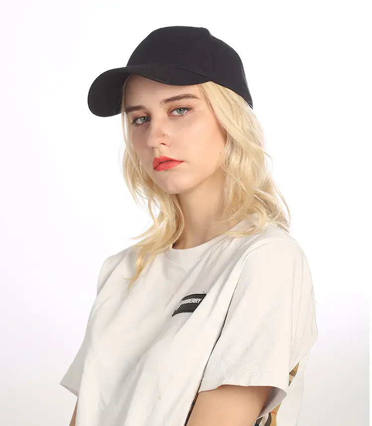 Men Women Baseball Caps Pure Cotton Large Head — feature 2