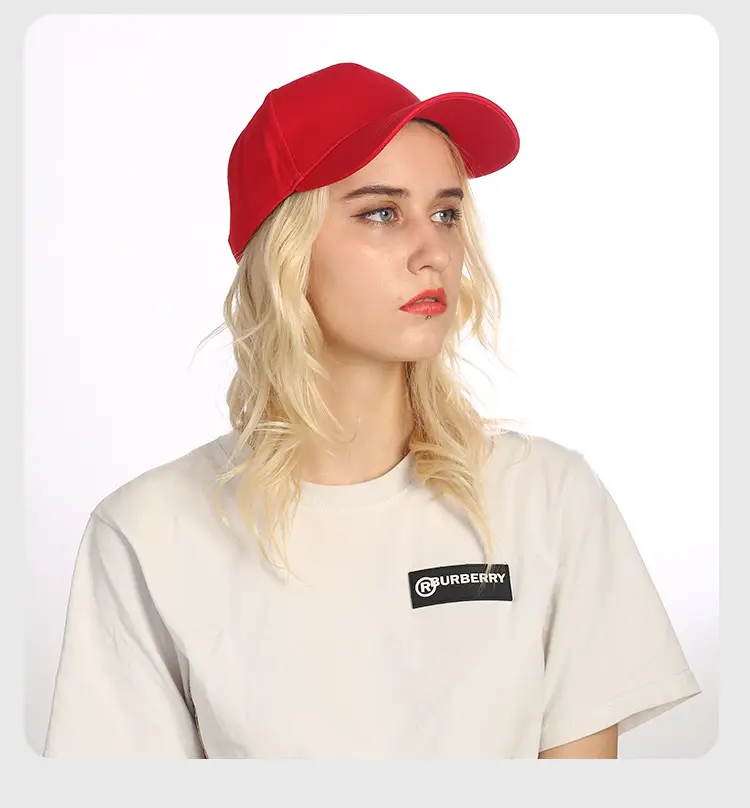 Men Women Baseball Caps Pure Cotton Large Head — feature 7