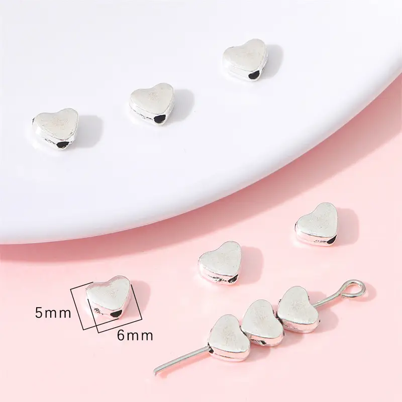 Ancient Silver Fish Bow Metal Accessories DIY Necklace Bracelet Pendant - Image 13