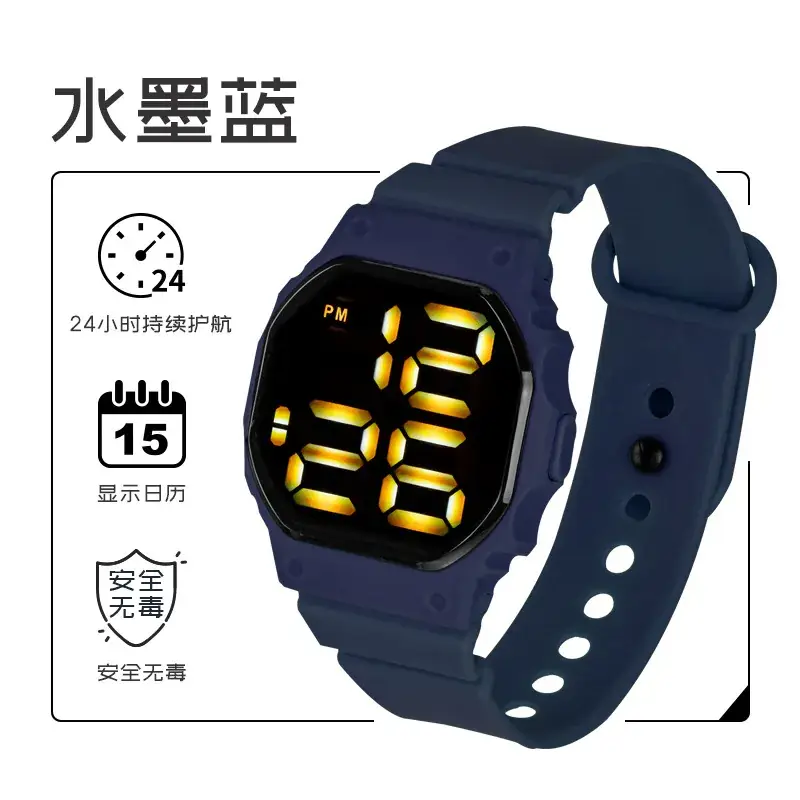 Luminous Digital Watch for Men Women Kids Waterproof Large Screen - Image 8