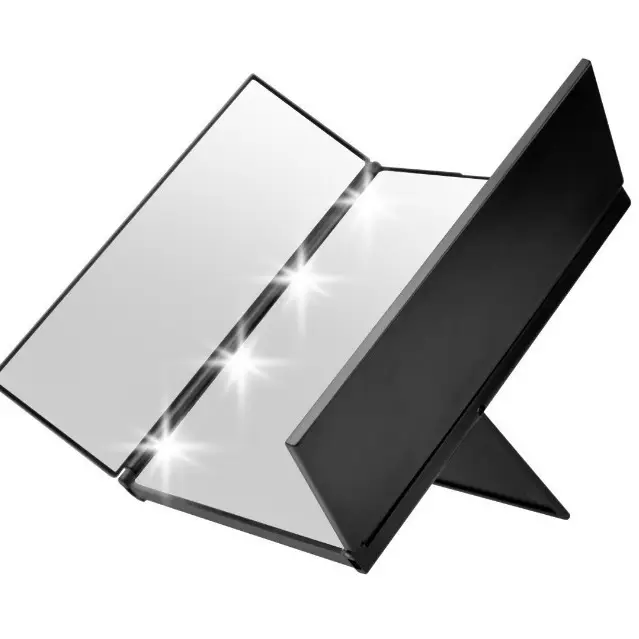 Foldable Makeup Mirror with LED Light 70% Off - Image 6