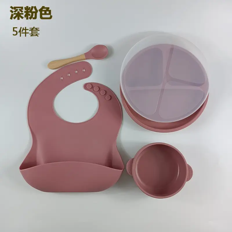 Silicone Baby Dining Set with Ear Bowl & Spoon — feature 15