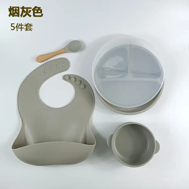 Silicone Baby Dining Set with Ear Bowl & Spoon — feature 16