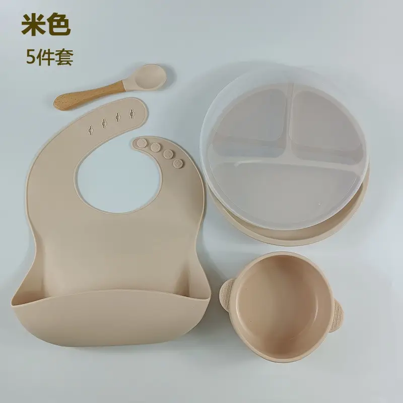 Silicone Baby Dining Set with Ear Bowl & Spoon — feature 17