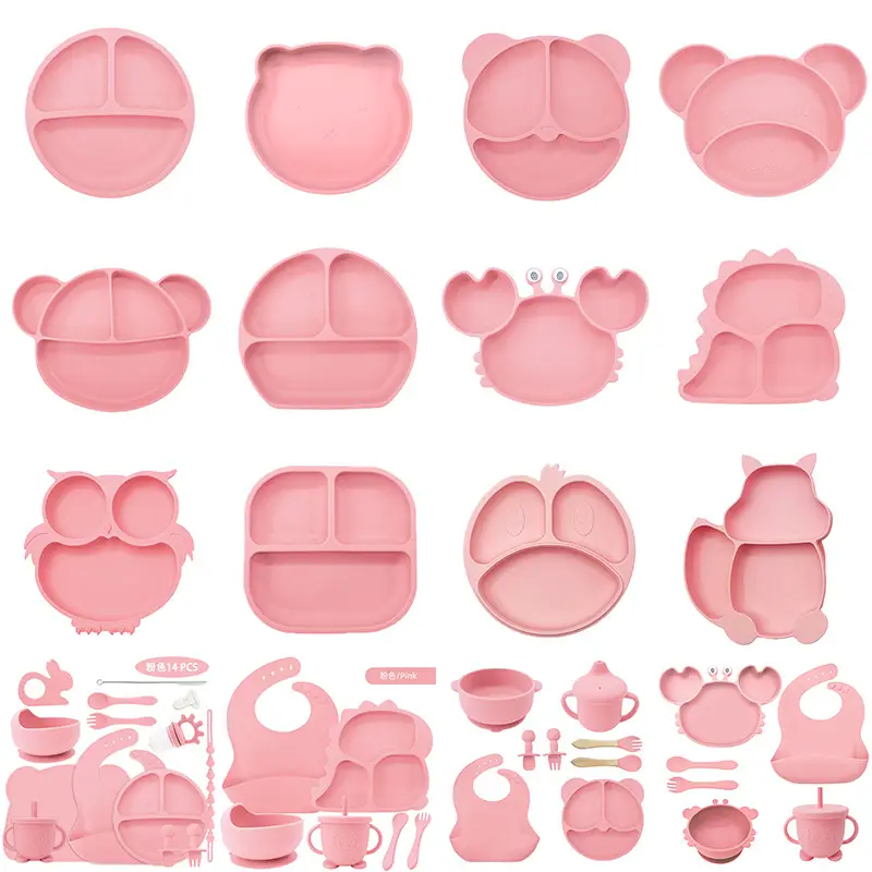 Silicone Baby Dining Set with Ear Bowl & Spoon — feature 4