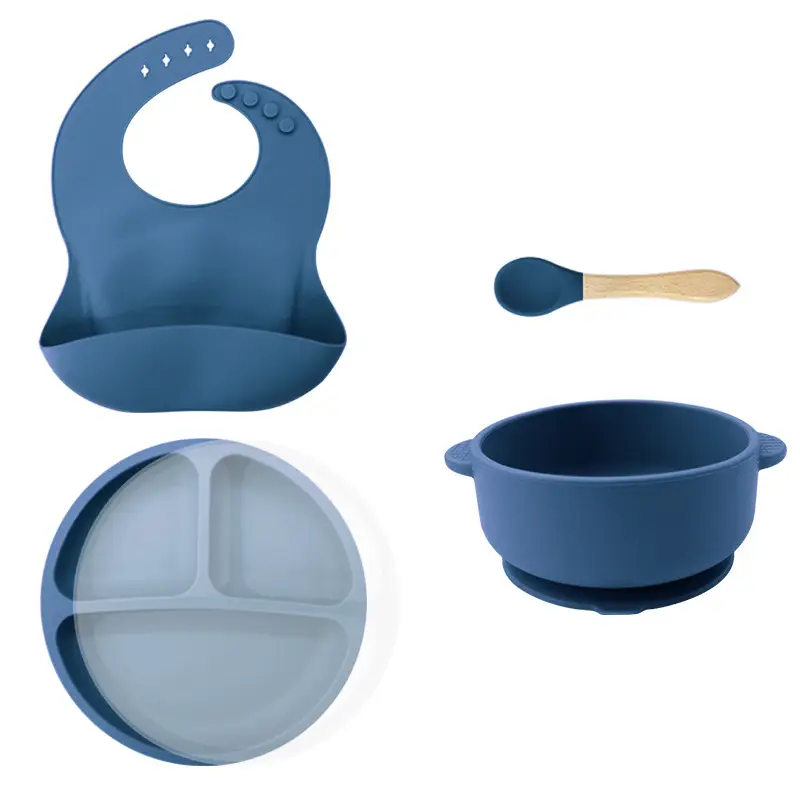 Silicone Baby Dining Set with Ear Bowl & Spoon - Image 15