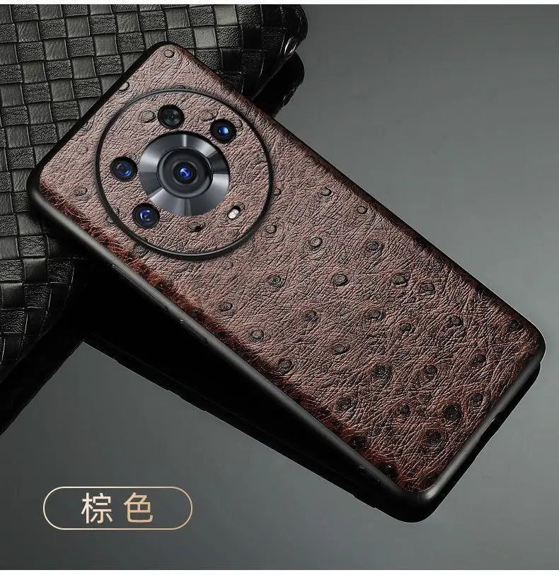 Magic4 4Pro Mobile Phone Case with Ostrich Head Leather Protection — feature 10