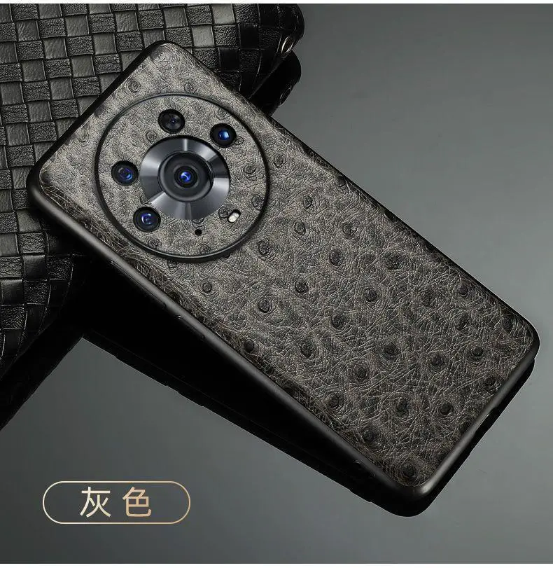 Magic4 4Pro Mobile Phone Case with Ostrich Head Leather Protection — feature 11