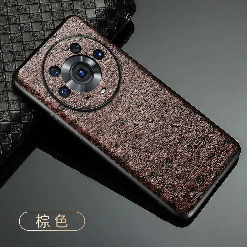 Magic4 4Pro Mobile Phone Case with Ostrich Head Leather Protection