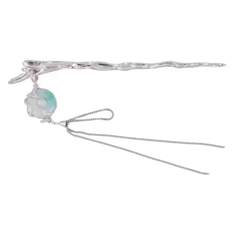 Elegant Cold Wind Hairpin with Detachable Tassel - Image 5