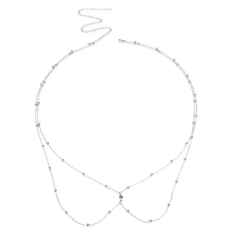 European American Cross Border Waist Chain Sexy Casual Women's Beach Street Photoshoot Double-layer Waist Body Chain Waist Chain - Image 6