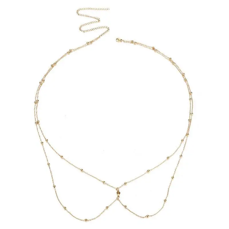European American Cross Border Waist Chain Sexy Casual Women's Beach Street Photoshoot Double-layer Waist Body Chain Waist Chain - Image 7