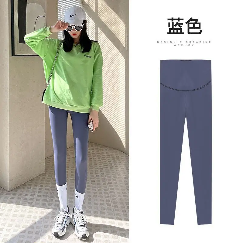 Japanese Pregnant Women Fleece Leggings Autumn Winter