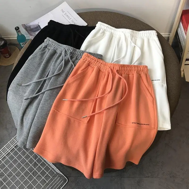 Women's White 5-Point Pants Summer Wear - Image 6