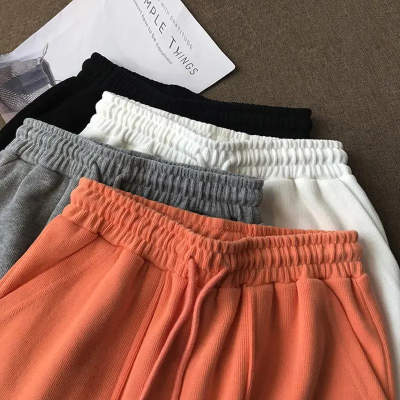 Women's White 5-Point Pants Summer Wear - Image 7