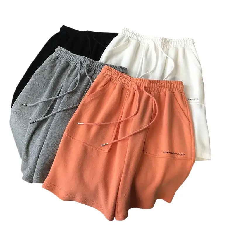 Women's White 5-Point Pants Summer Wear - Image 9