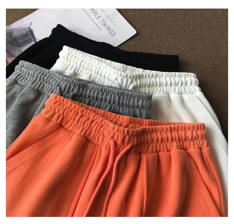 Women's White 5-Point Pants Summer Wear — feature 14