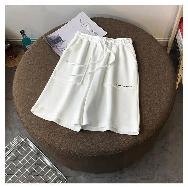 Women's White 5-Point Pants Summer Wear — feature 18