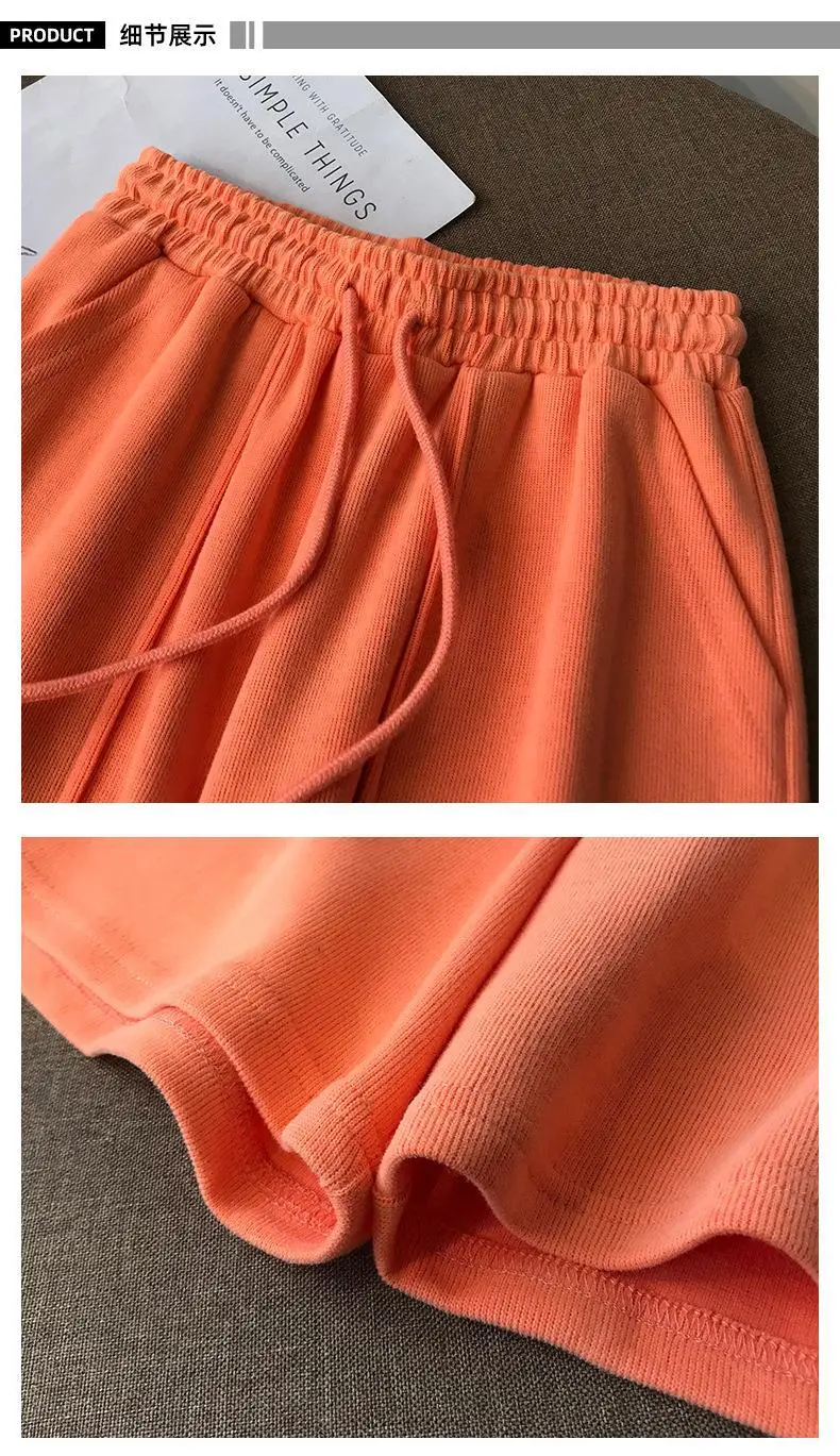 Women's White 5-Point Pants Summer Wear — feature 20