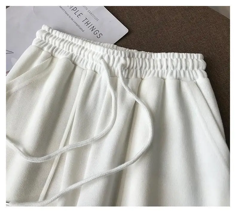 Women's White 5-Point Pants Summer Wear — feature 23