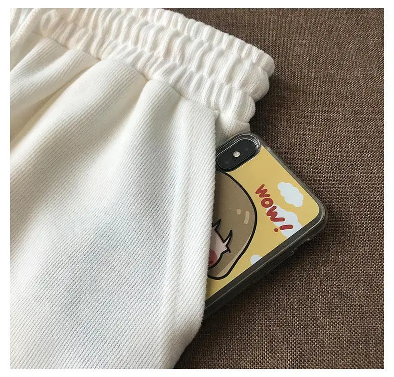 Women's White 5-Point Pants Summer Wear — feature 24