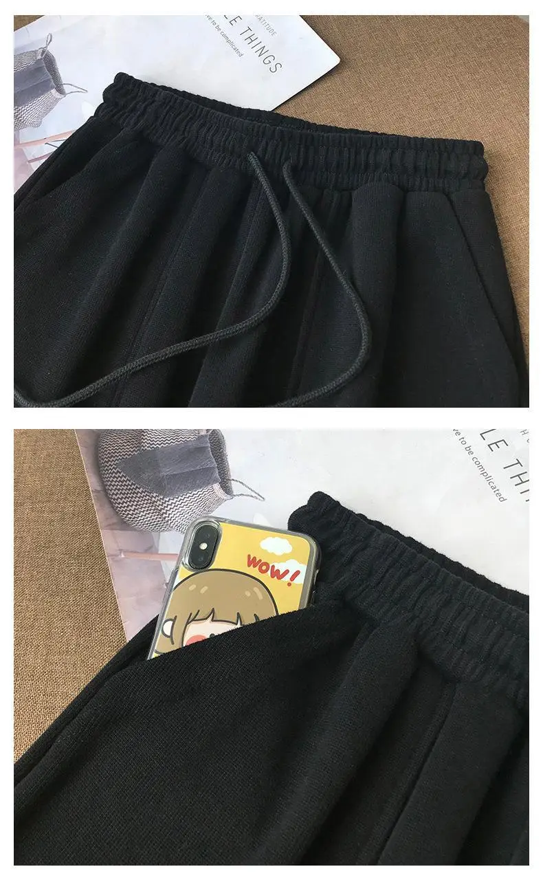 Women's White 5-Point Pants Summer Wear — feature 25