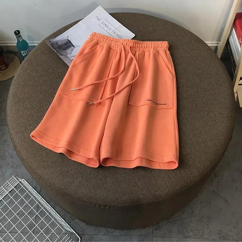 Women's White 5-Point Pants Summer Wear - Image 3