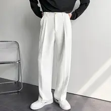 2022 Women's Black Cargo Pants Loose Straight Leg Cool Streetwear — feature 23