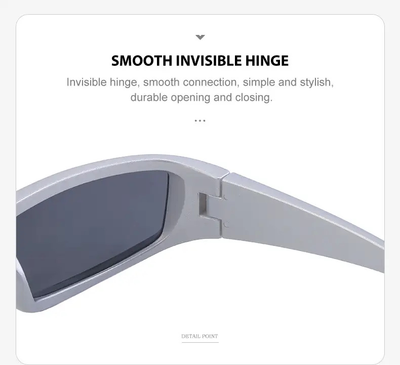 Anti-UV Sunglasses for Women Steampunk Style White — feature 29