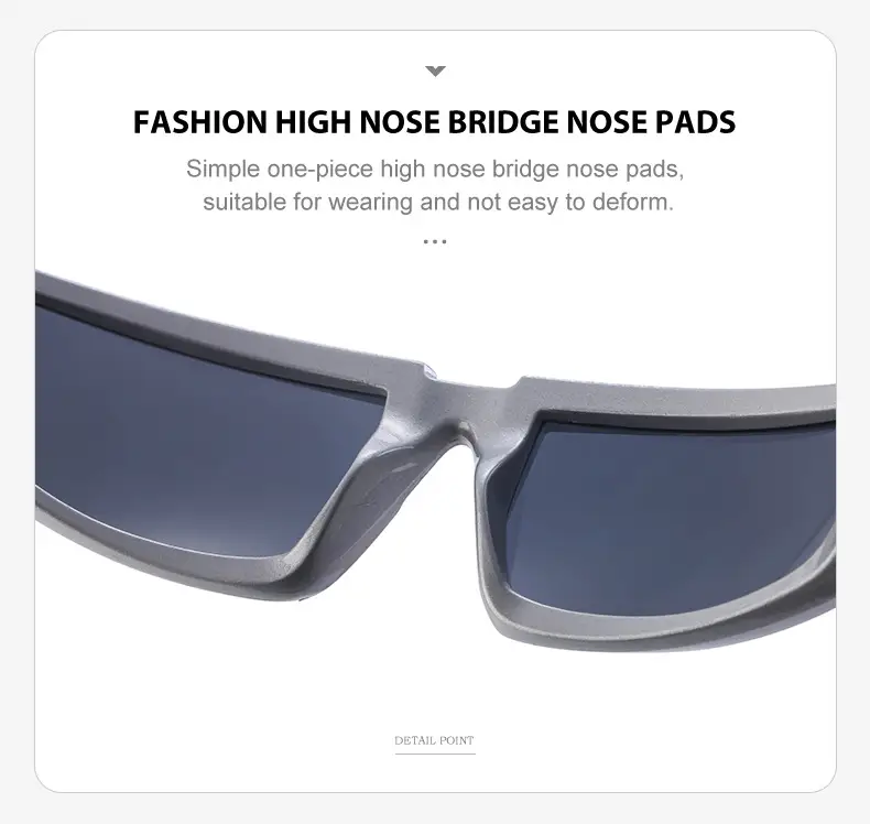 Anti-UV Sunglasses for Women Steampunk Style White — feature 30