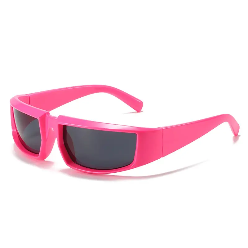 Anti-UV Sunglasses for Women Steampunk Style White - Image 2