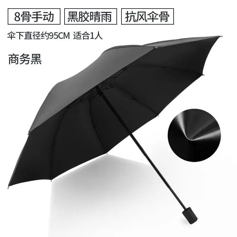 Automatic Folding Umbrella Red 130cm