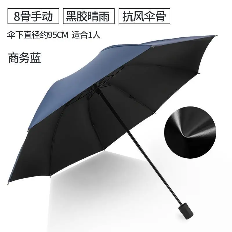 Automatic Folding Umbrella Red 130cm