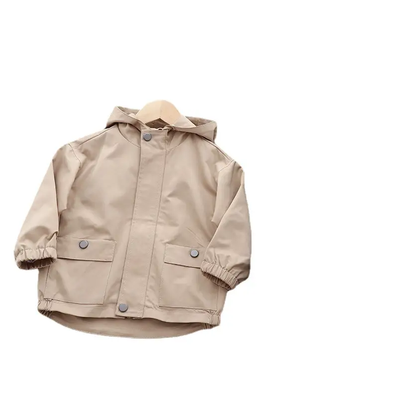 Boys' Green Windbreaker Jacket Medium Large 2025 - Image 8