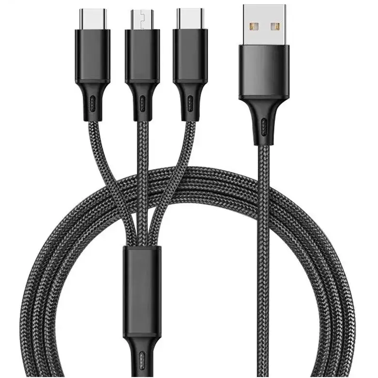 Universal 3-in-1 Fast Charging Cable for iPhone & Android - Image 12
