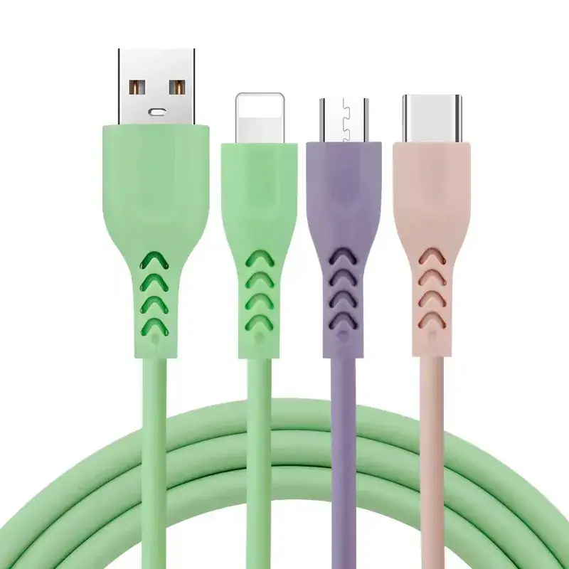 Universal 3-in-1 Fast Charging Cable for iPhone & Android - Image 7