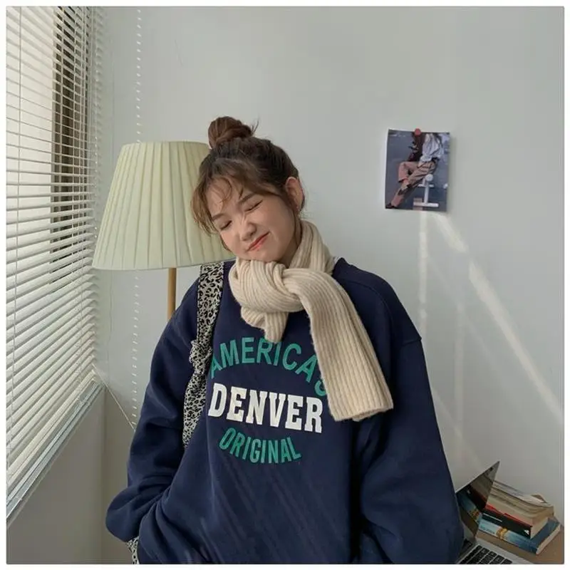 Women Round Neck Sweatshirt Denver Original Print — feature 16