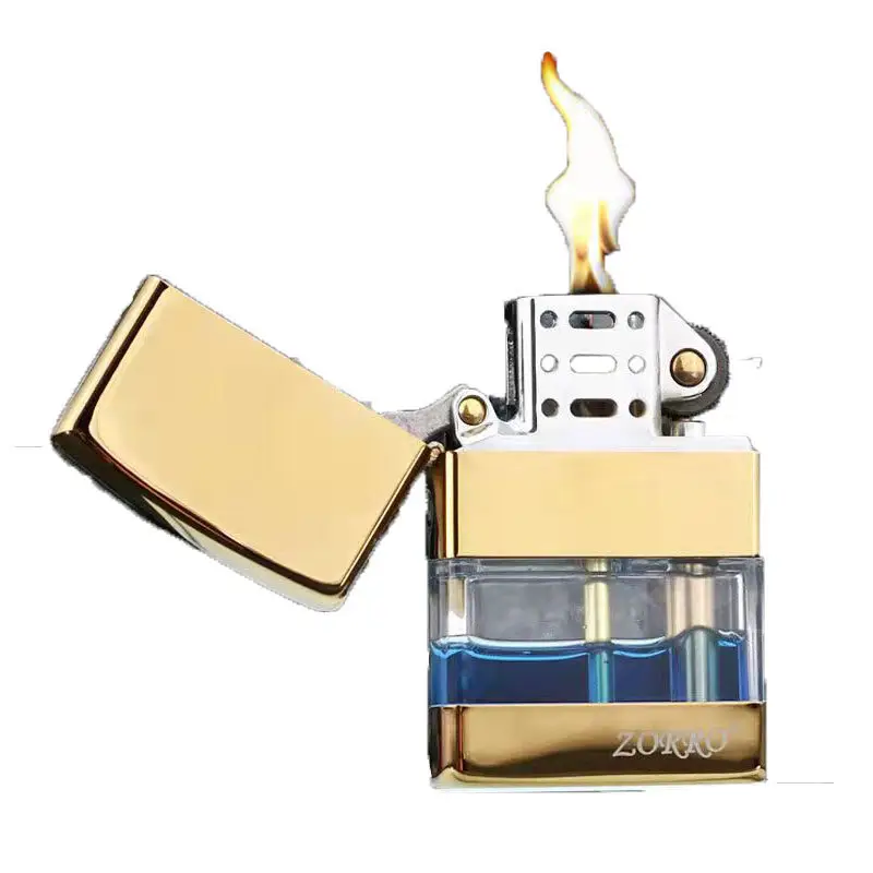 Zorro Transparent Oil Tank Kerosene Lighter 30ml - Image 17