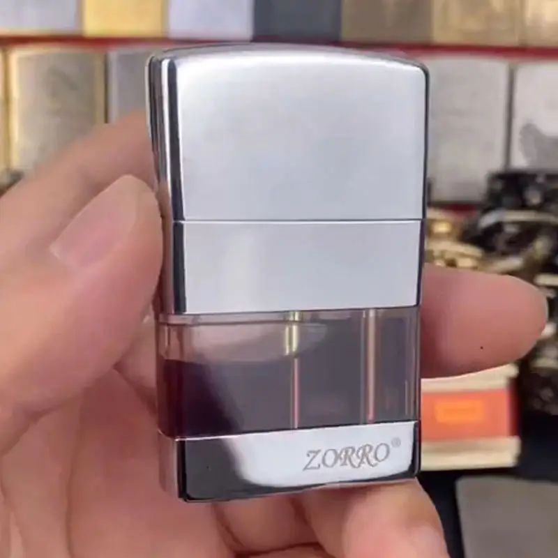 Zorro Transparent Oil Tank Kerosene Lighter 30ml - Image 8