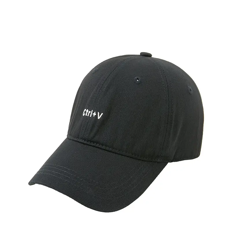 Men Pure Cotton Letter Embroidered Baseball Cap - Image 19