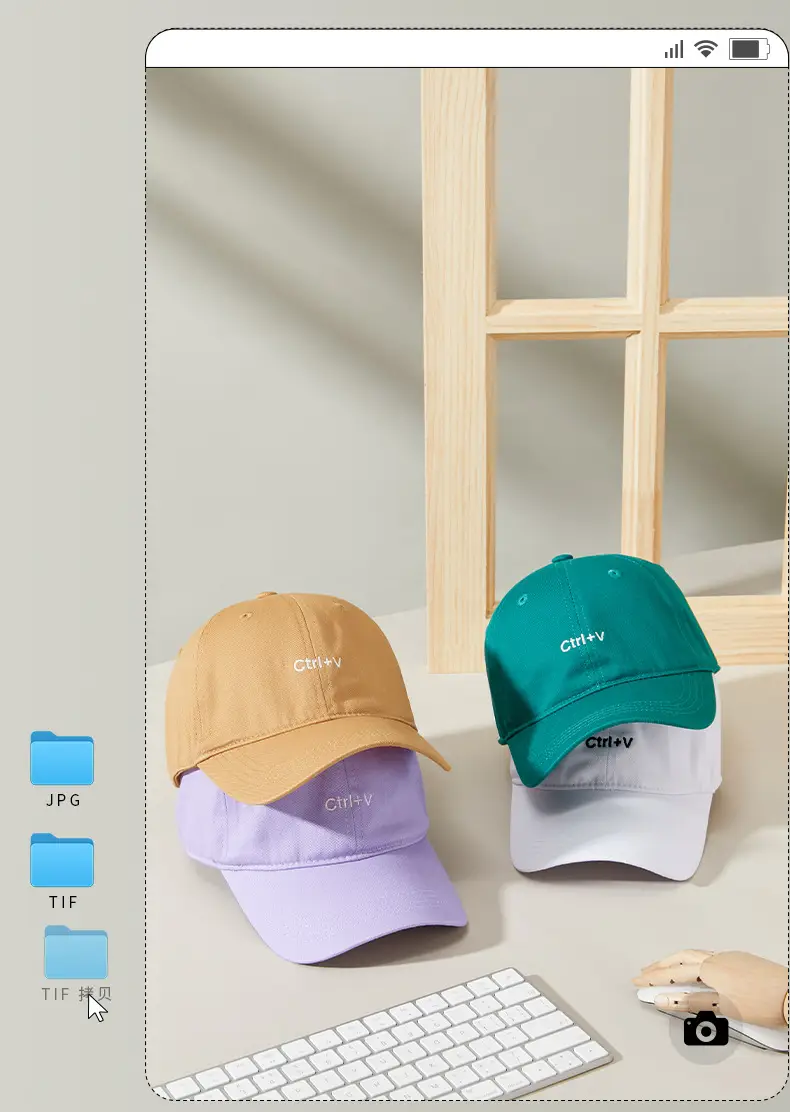 Men Pure Cotton Letter Embroidered Baseball Cap — feature 6