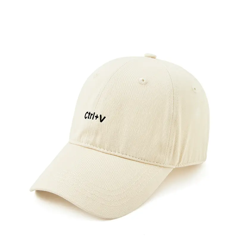 Men Pure Cotton Letter Embroidered Baseball Cap - Image 12